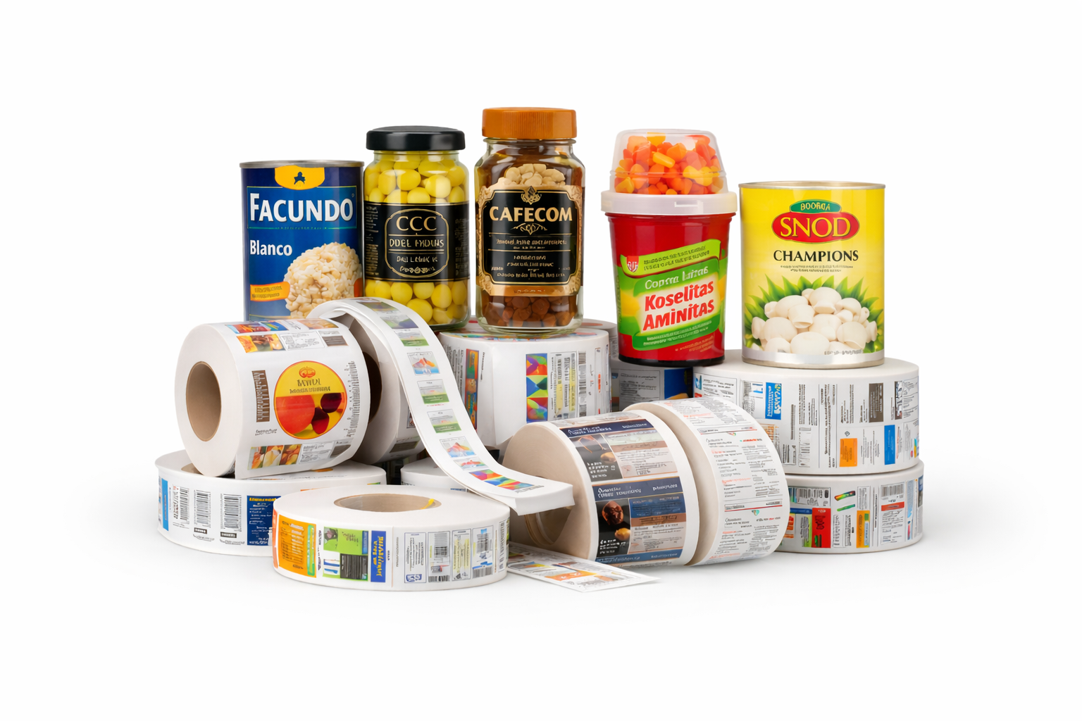 Etiquetas Adhesivas Impresas Full Color